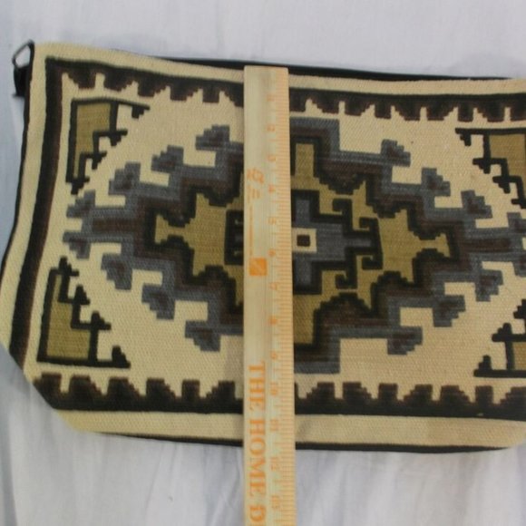 HANDSEWN/WOVEN 100% COTTON MADE in INDIA MESSENGER SHOULDER BAG PURSE KD 140296 - Picture 6 of 12